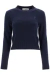 Ami Alexandre Mattiussi Ami Paris Ami Paris De Couer Cashmere Sweater In Blue