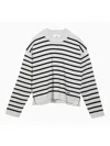 Ami Alexandre Mattiussi Ami Embroidery Sailor Polo Neutrals Unisex In Multicolor