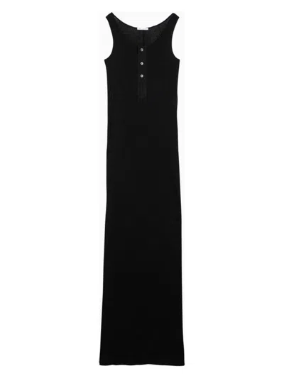 Ami Alexandre Mattiussi Women's Cotton Long Dress With Buttons