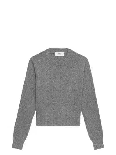 Ami Alexandre Mattiussi Women's De Coeur Logo Cashmere Blend Sweater