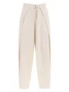 Ami Alexandre Mattiussi Ami Paris Wide Fit Pants With Floating Panels