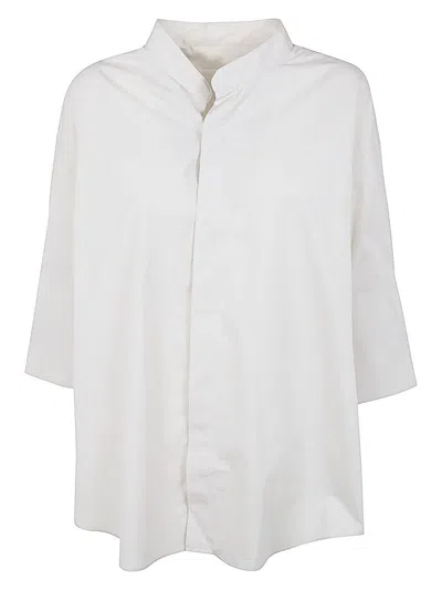 AMI ALEXANDRE MATTIUSSI WOMEN'S MANDARIN COLLAR SHIRT