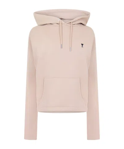 Ami Alexandre Mattiussi Women's Over The Head Hoodie In Neutral