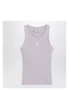 Ami Alexandre Mattiussi Ami Paris Tank Top Ami De Coeur Lilac Women In Purple