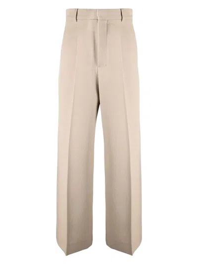 AMI ALEXANDRE MATTIUSSI WOMEN'S WIDE LEG TROUSERS