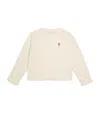 Ami Alexandre Mattiussi Wool Ami De Coeur Sweater In Neutral