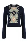 Ami Alexandre Mattiussi Ami Paris Wool And Cashmere Sweater In Blue