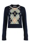 Ami Alexandre Mattiussi Ami Paris Wool And Cashmere Sweater In Navy