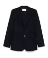 Ami Alexandre Mattiussi Wool Blazer In Black