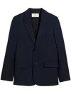 Ami Alexandre Mattiussi Ami Paris Two Buttons Jacket In Blue