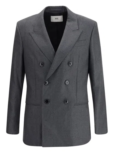 AMI ALEXANDRE MATTIUSSI WOOL BLAZER