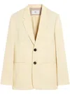 Ami Alexandre Mattiussi Wool Blazer In Neutrals