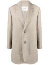 Ami Alexandre Mattiussi Ami Wool-blend Bouclãƒæ'ã†â€™ãƒâ€šã‚â© Blazer In Neutrals