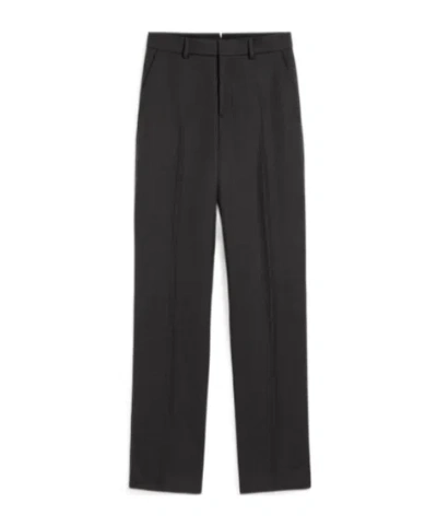 Ami Alexandre Mattiussi Wool Casual Pants In Black