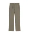 AMI ALEXANDRE MATTIUSSI AMI STRAIGHT FIT ELASTICATED TROUSERS