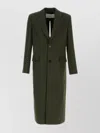 Ami Alexandre Mattiussi Wool Coat With Notch Lapel And Back Vent