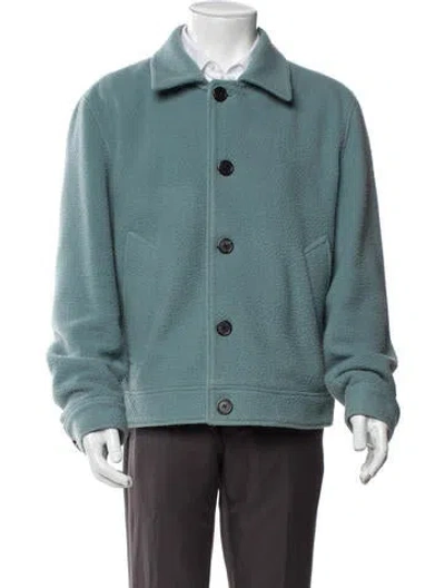 Pre-owned Ami Alexandre Mattiussi Wool Denim Jacket In Blue