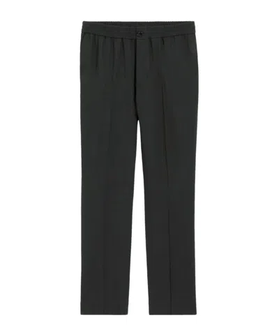 AMI ALEXANDRE MATTIUSSI AMI PARIS ELASTICATED WAIST TROUSERS