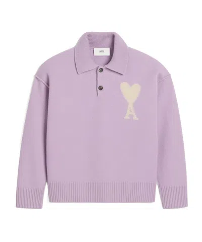 AMI ALEXANDRE MATTIUSSI AMI PARIS AMI DE COEUR POLO JUMPER