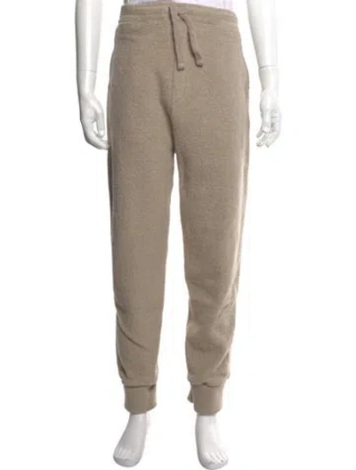 Pre-owned Ami Alexandre Mattiussi Wool Joggers In Neutral