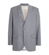 Ami Alexandre Mattiussi Wool Oversized Blazer In Gray