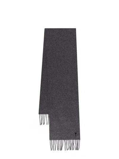 Ami Alexandre Mattiussi Wool Scarf