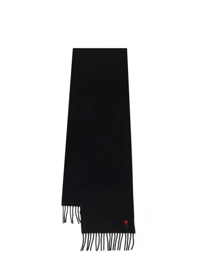 AMI ALEXANDRE MATTIUSSI WOOL SCARF