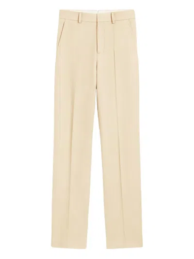 AMI ALEXANDRE MATTIUSSI WOOL TAILORED TROUSERS