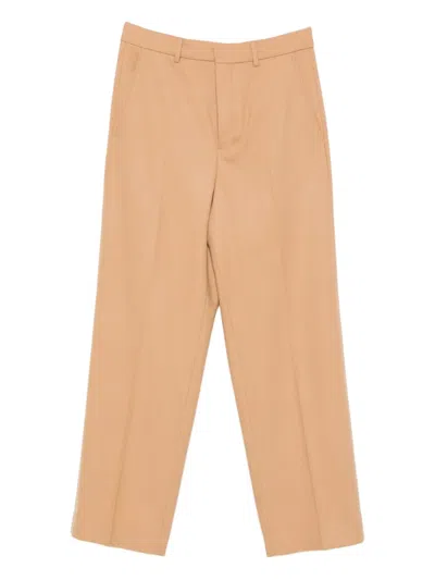 Ami Alexandre Mattiussi Wool Trousers In Black
