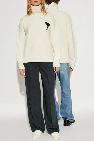AMI ALEXANDRE MATTIUSSI AMI ALEXANDRE MATTIUSSI WOOL TURTLENECK