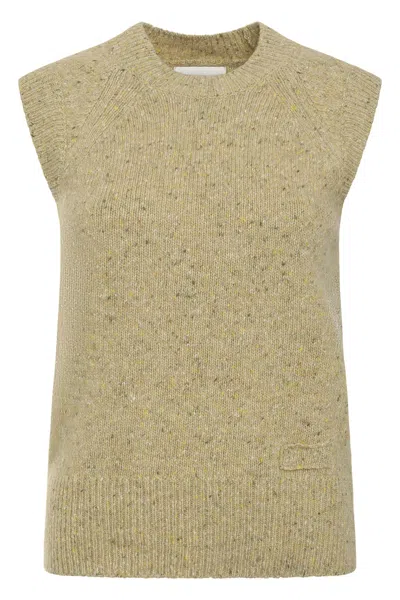 AMI ALEXANDRE MATTIUSSI WOOL VEST