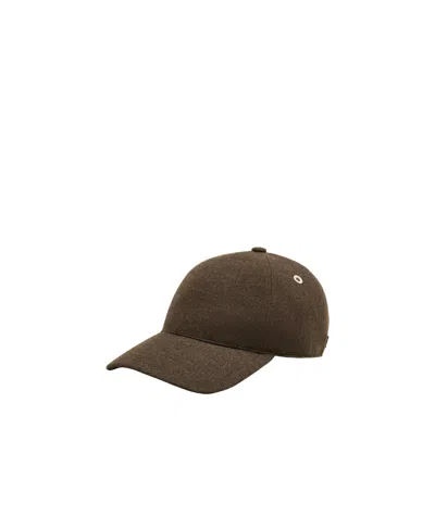 Ami Alexandre Mattiussi Woolly Hat In Brown