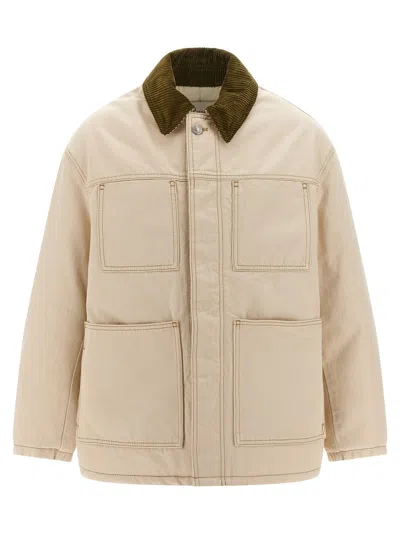 Ami Alexandre Mattiussi Ami Paris 'worker' Jacket In White