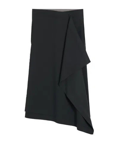 AMI ALEXANDRE MATTIUSSI WRAP SKIRT