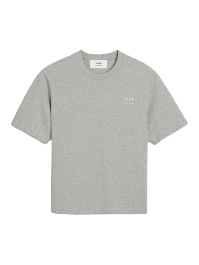 Ami Alexandre Mattiussi Camiseta - Gris In Grey