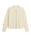Ami Alexandre Mattiussi Zip-up Bomber Jacket In Nude