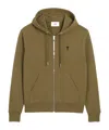 Ami Alexandre Mattiussi Ami Paris Adc Hsw765 Molleton In Brown
