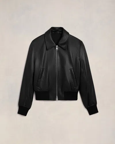 Ami Alexandre Mattiussi Zipped Jacket Black Unisex