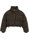 Ami Alexandre Mattiussi Long-sleeved Down Jacket In 褐色