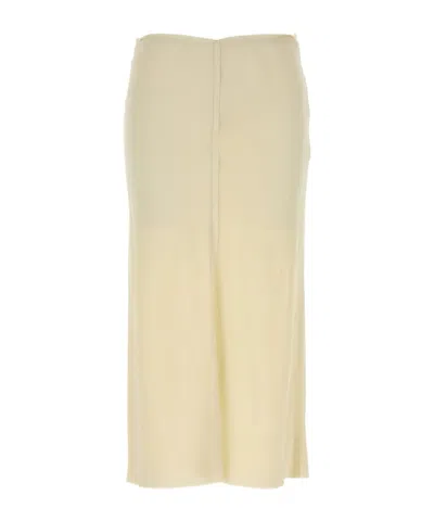 AMI ALEXANDRE MATTIUSSI AMI PARIS STRAIGHT HEM MIDI SKIRT