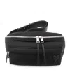 Ami Alexandre Mattiussi Shoulder Bag With Adjustable Strap And Front Pocket In Black