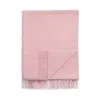 Amicale 100% Cashmere Throw In Pink