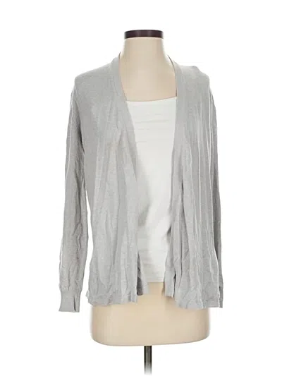 Pre-owned Amicale Cardigan Sweater In Gray