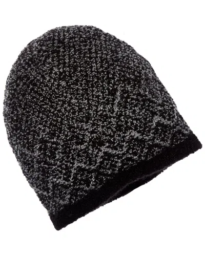 Amicale Cashmere Boucle Cashmere Hat In Black