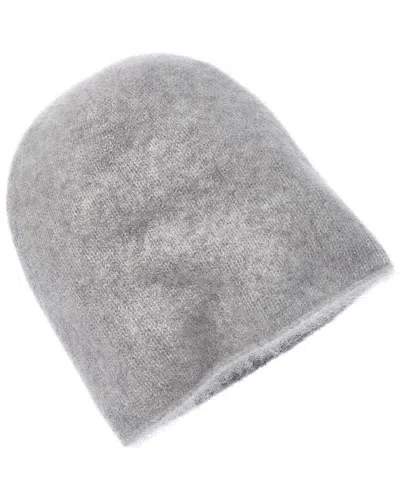 AMICALE CASHMERE BRUSHED SLOUCH CASHMERE BEANIE