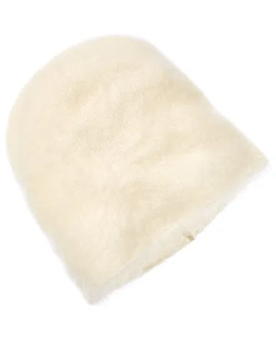 AMICALE CASHMERE BRUSHED SLOUCH CASHMERE BEANIE