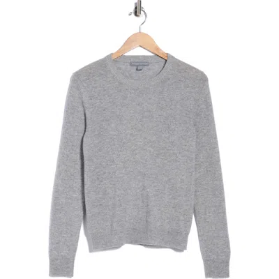 Amicale Cashmere Crewneck Sweater In Gray