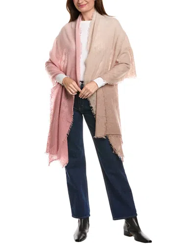 Amicale Cashmere Dip-dye Cashmere Wrap In Multi