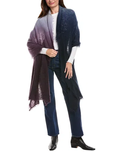 Amicale Cashmere Dip-dye Cashmere Wrap In Neutral