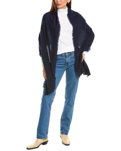 AMICALE CASHMERE AMICALE CASHMERE FRINGE JERSEY CASHMERE TRAVEL WRAP